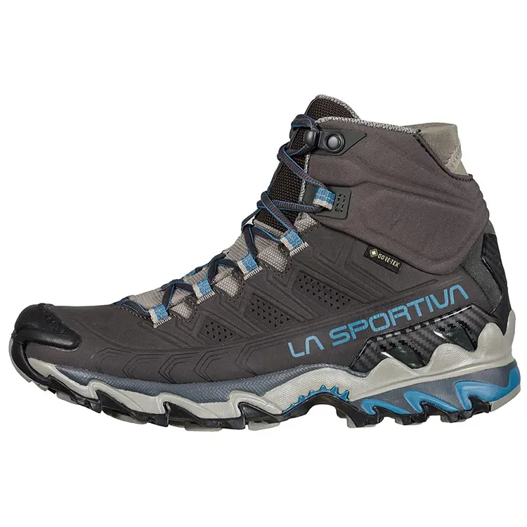 LA SPORTIVA Mid top Mountaineering Shoes Men's Gray Blue
