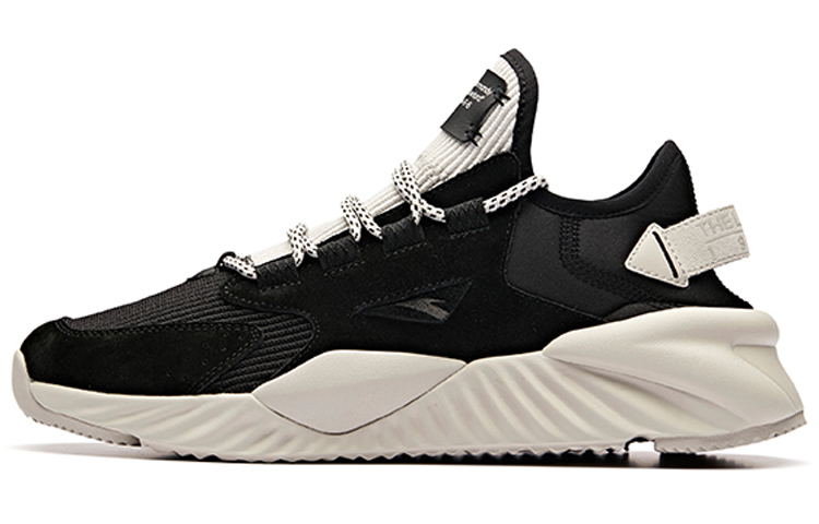 Anta Unruly Series Synthetic Leather, Split Cow Leather Cushioning Coverage Support Balance Impact Resistant Low top
