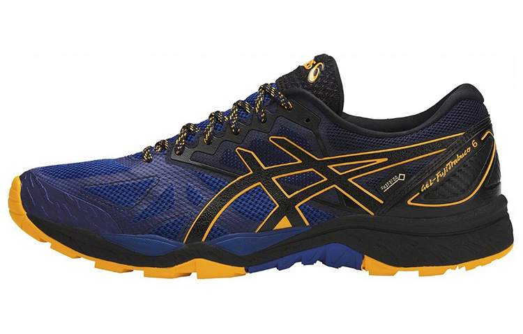 ASICS GEL FujiTrabuco 7 Trail Running Shoes Men's Blue Black