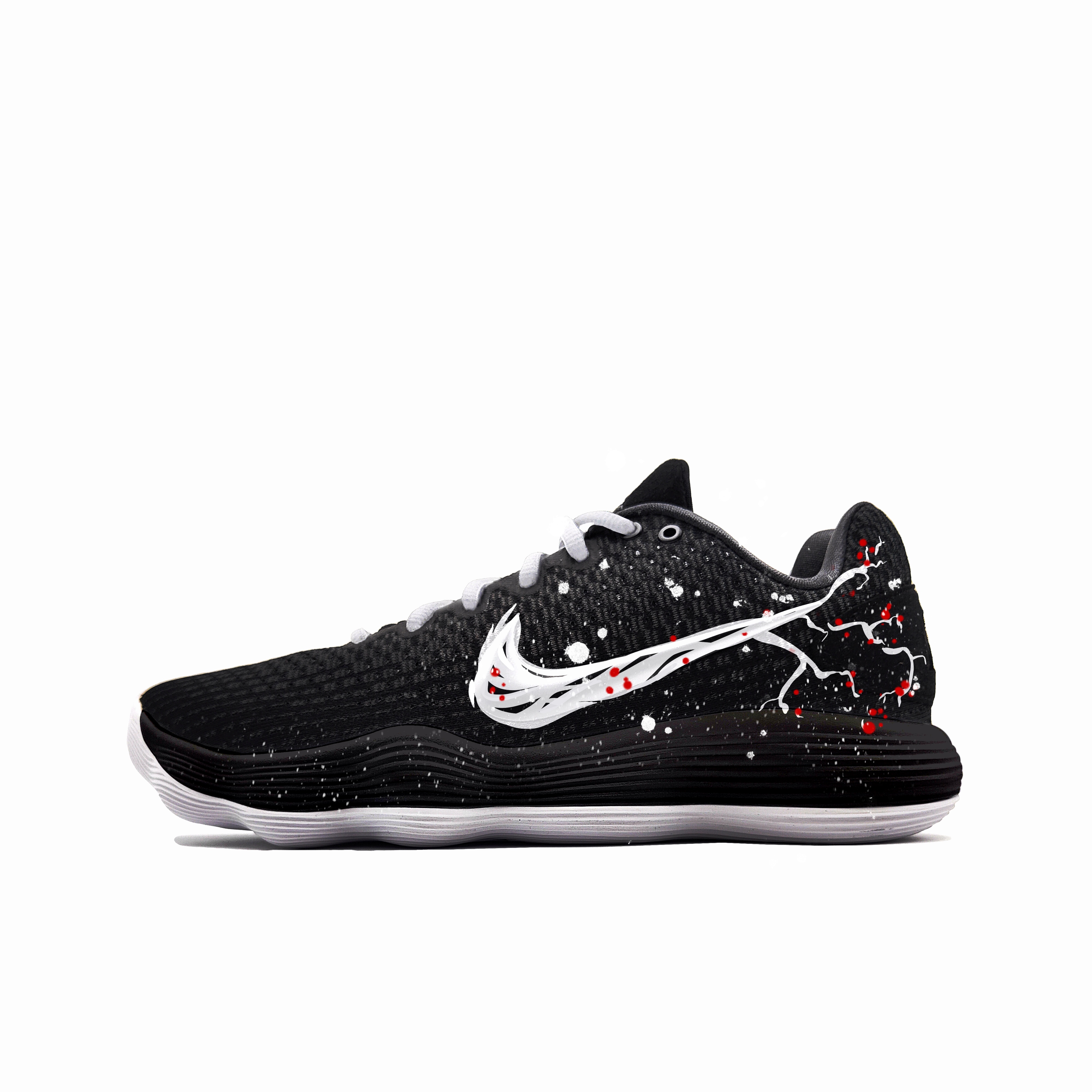 Nike Hyperdunk 2017 Seeking Plum Blossom In The Snow Cushioning Abrasion Resistant Coverage Support Thermal Low top