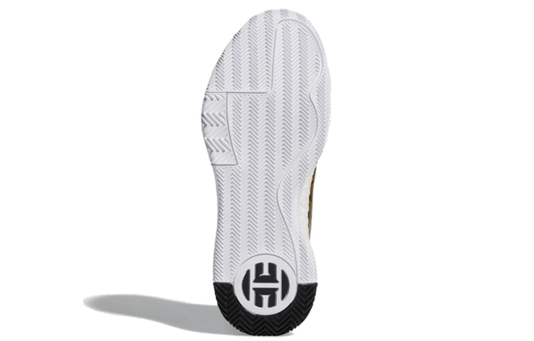 Мужские кроссовки adidas Harden Vol.3 (черно-золотые) — фото 6