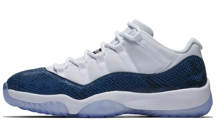 Air Jordan 11 Retro Low 'Navy Snakeskin' 2019
