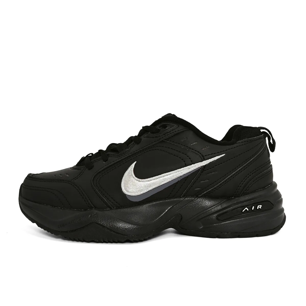 Nike Air Monarch 4 Lava Smoke Abrasion Resistant Abrasion Resistant Low top Chunky Sneakers Unisex Black Gray