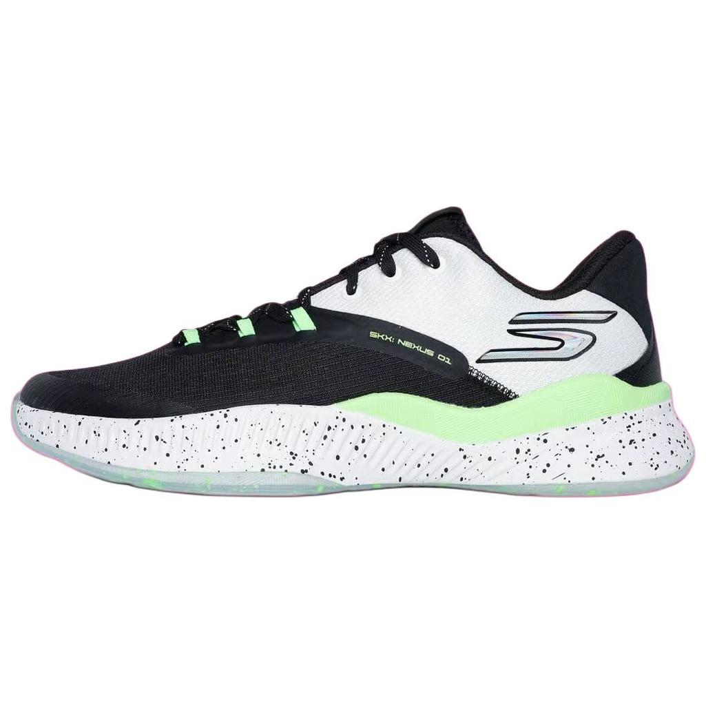 Skechers SKX NEXUS Abrasion Resistant Abrasion Resistant Low top Basketball Shoes Men’s Black White