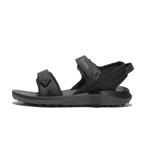 Columbia Trailstorm Leather Sports Sandals Men's Black