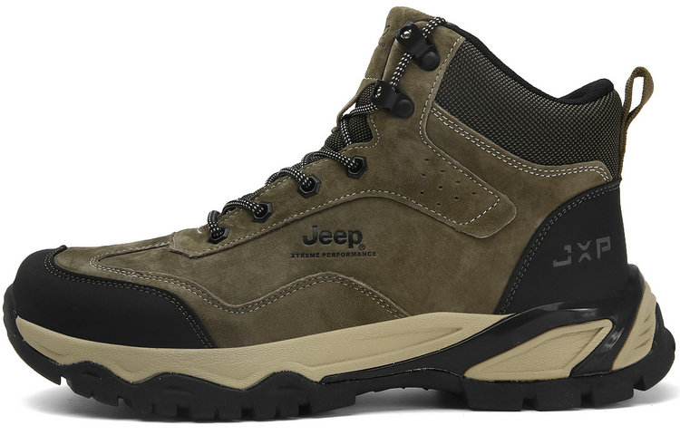 Jeep Mid top Outdoor Shoes Men’s Khaki
