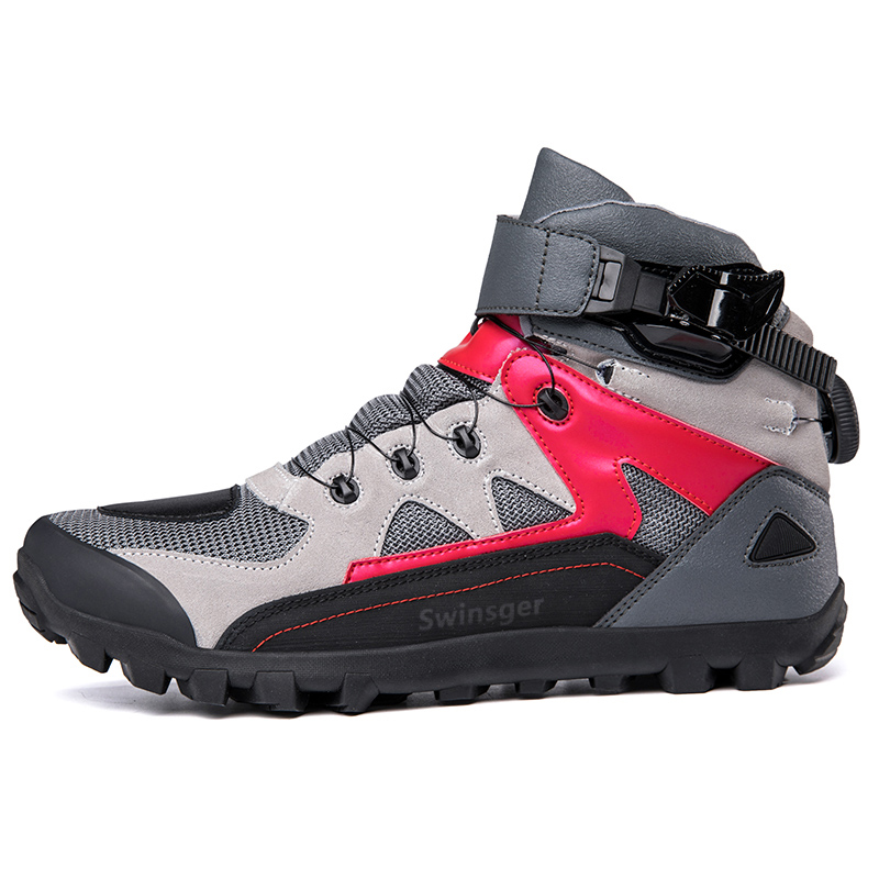 Swinsger Comfortable Fashion Abrasion Resistant Abrasion Resistant High top Cycling Shoes Men’s