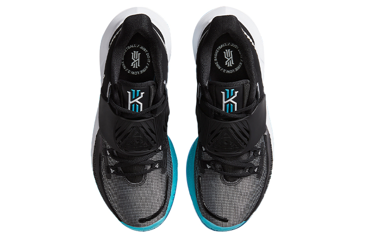 Кроссовки Nike Kyrie Low 3 Moon (черно-синие) — Чёрный / синий — фото 4