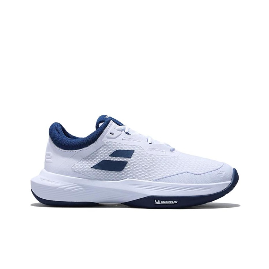 Babolat SFX 4 Abrasion Resistant Breathable Low top Tennis Shoes Men’s White Blue