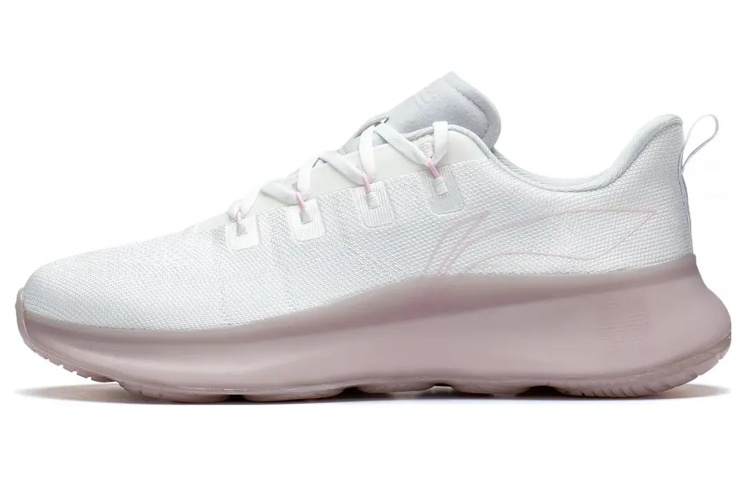 Li Ning Wujie 4 Soft And Comfortable Low top Training Shoes Women's White Pink