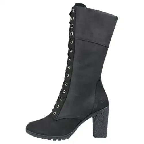 Timberland Women's Glancy 10 Inch Lace Up Boot 'Black' Women's