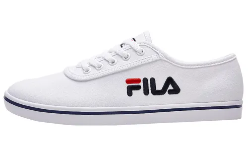 FILA Classic Low top Canvas Shoes Women's White Blue