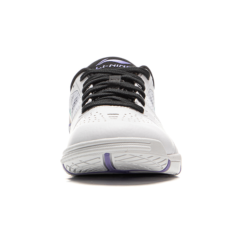 Li Ning Abrasion Resistant Breathable Low top Training Shoes Unisex White Black