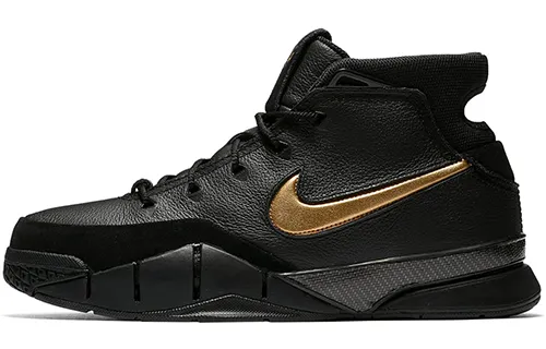 Nike Zoom Kobe 1 Protro Mamba Day kobe1 Comfortable High Top Retro Basketball Shoes Men's Black
