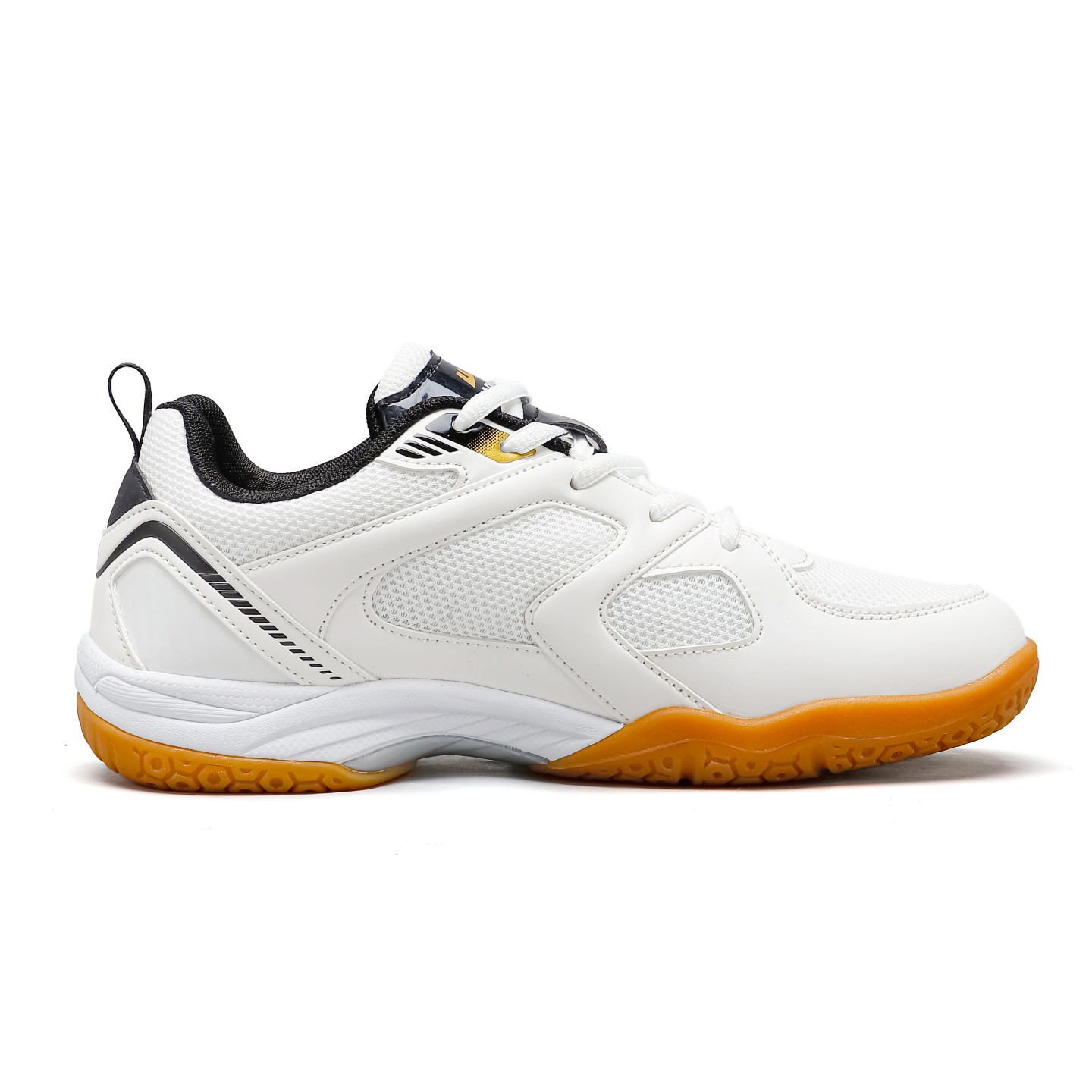 Warrior Cushioning Slip Resistant Breathable Cushioning Slip Resistant Breathable Low top Badminton Shoes Men’s White