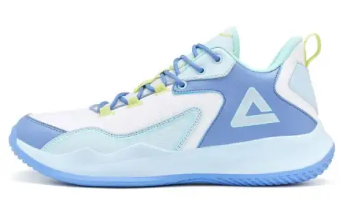 PEAK TP9 Team Textile, Synthetic Leather Slip Resistant, Abrasion Resistant, Breathable Low top Basketball Shoes Men's