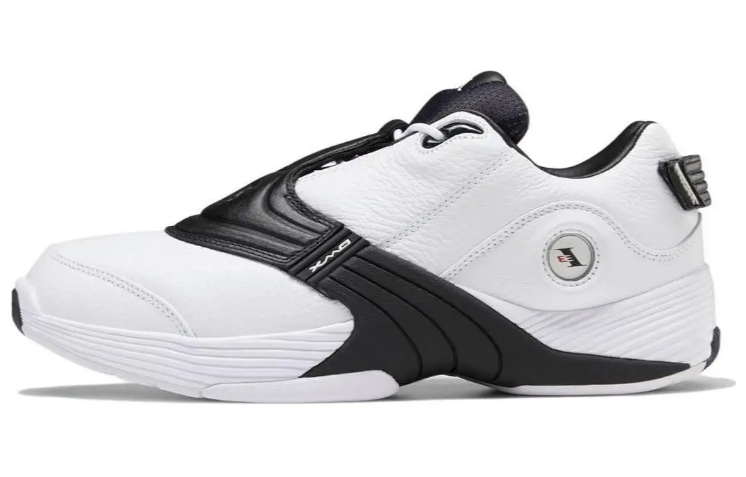 Reebok Answer 5 Pu Cushioning Low top Vintage Basketball Shoes Unisex White