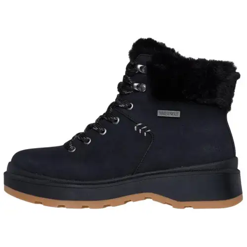 Skechers Short Snow Boots Women's Black