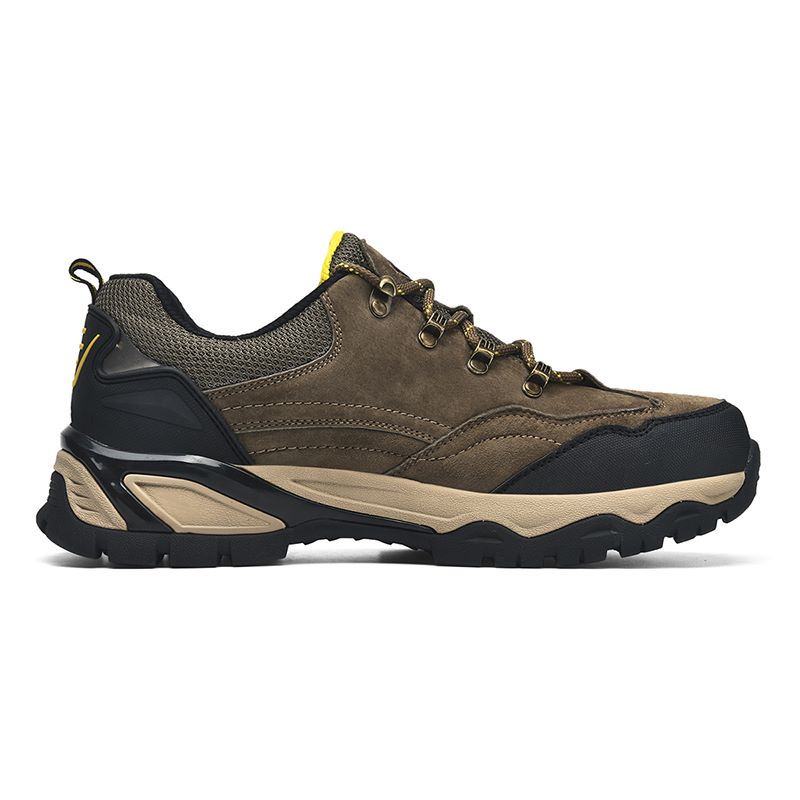 Jeep Fabric Slip Resistant Abrasion Resistant Low top Mountaineering Shoes Men’s