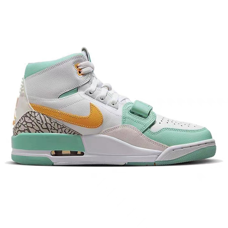 Jordan Legacy 312 Vintage Basketball Shoes Men’s High Top Green/White