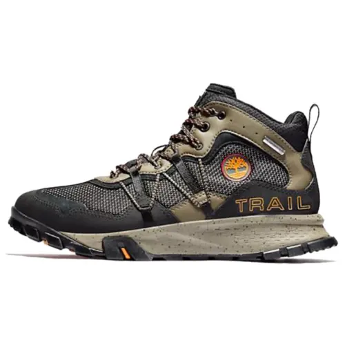 Timberland Fashion Trend Cushioning, Wear Resistant Mid top Outdoor Shoes Men's Gray Brown