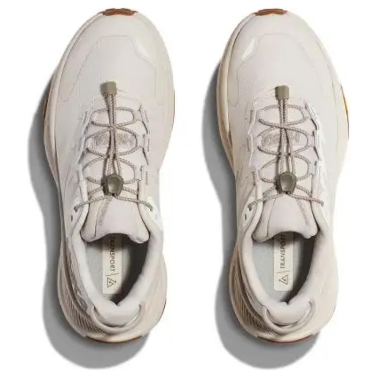 HOKA ONE ONE Transport Slip Resistant Abrasion Resistant Low top Hiking Shoes Women’s Ecru
