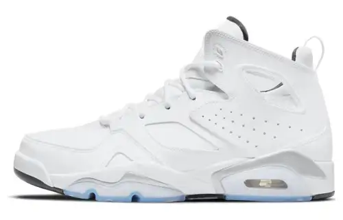 Jordan Flight Club 91 White Metallic Silver