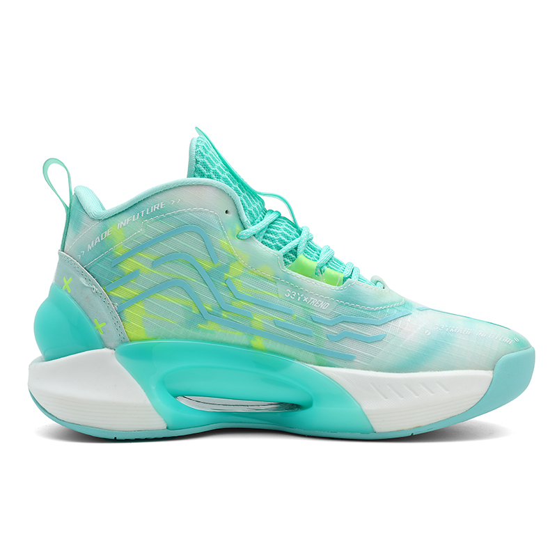PAIKEJINGPAO Mesh Cushioning Slip Resistant Abrasion Resistant High top Basketball Shoes Unisex