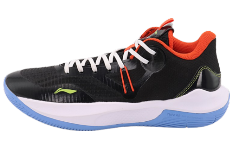 Li Ning SONIC Team LOW Textile, Synthetic Leather Cushioning Slip Resistant Abrasion Resistant Coverage Support Low top