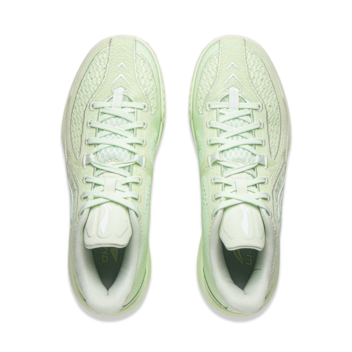 Li Ning Assassin’s Creed 2 Cushioning Slip Resistant Breathable Low top Basketball Shoes Men’s Green