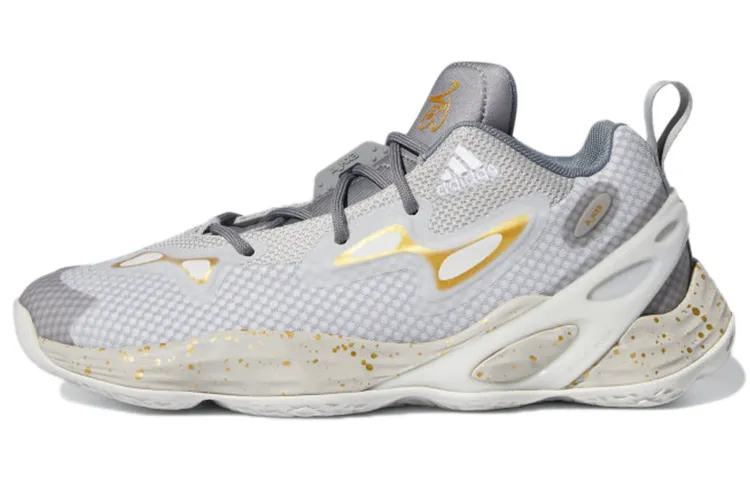 Adidas Exhibit A Candace Parker Low top Vintage Basketball Shoes Women's Mist Gray