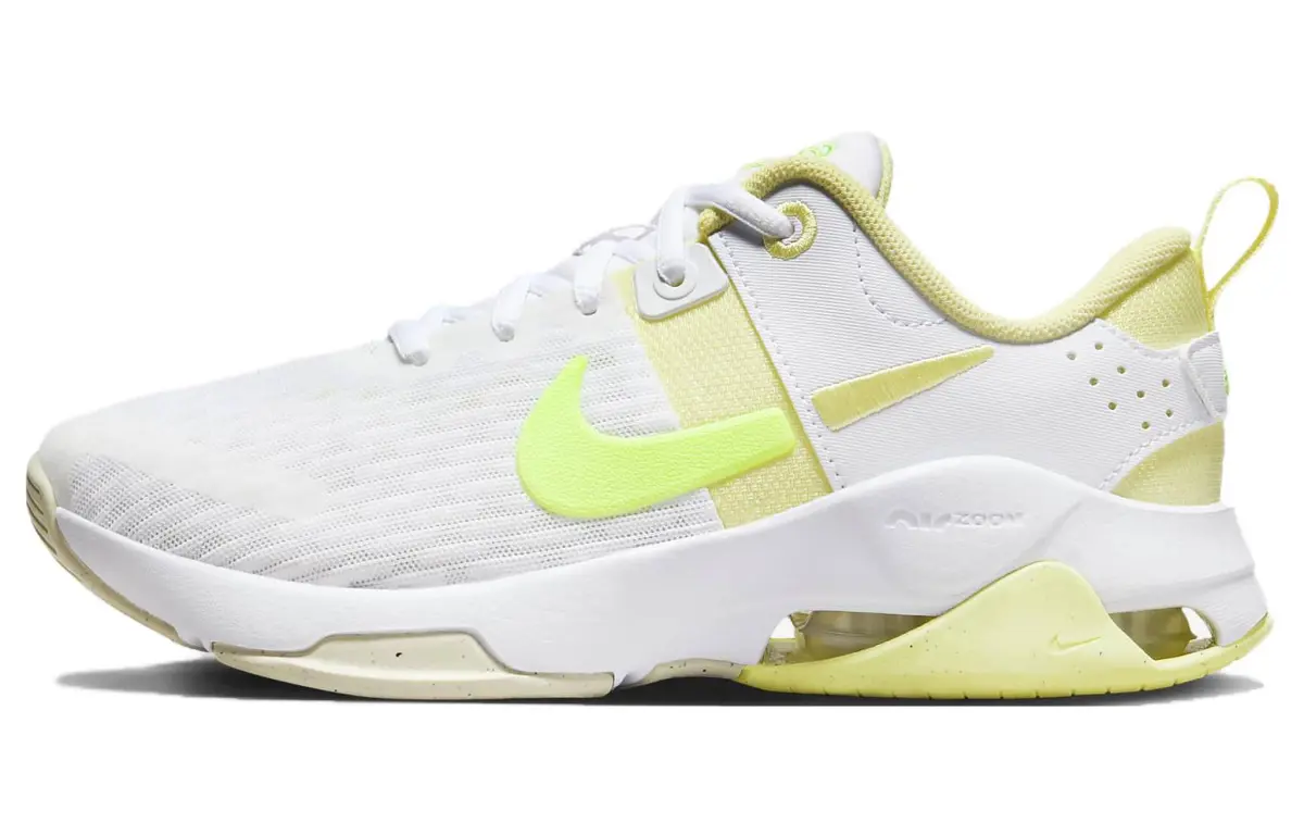 Nike Zoom Bella 6 Low top Training Shoes Women's White Yellow