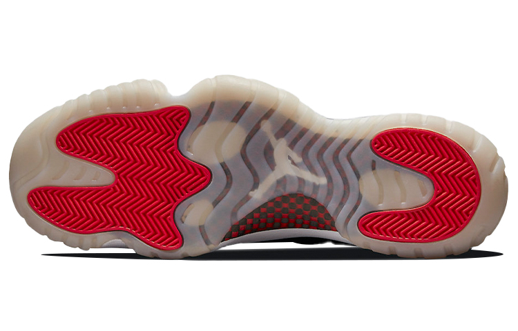 Мужские кроссовки Jordan Air Jordan 11 retro low ie "bred" (черно-красный) — Чёрный / красный — фото 6