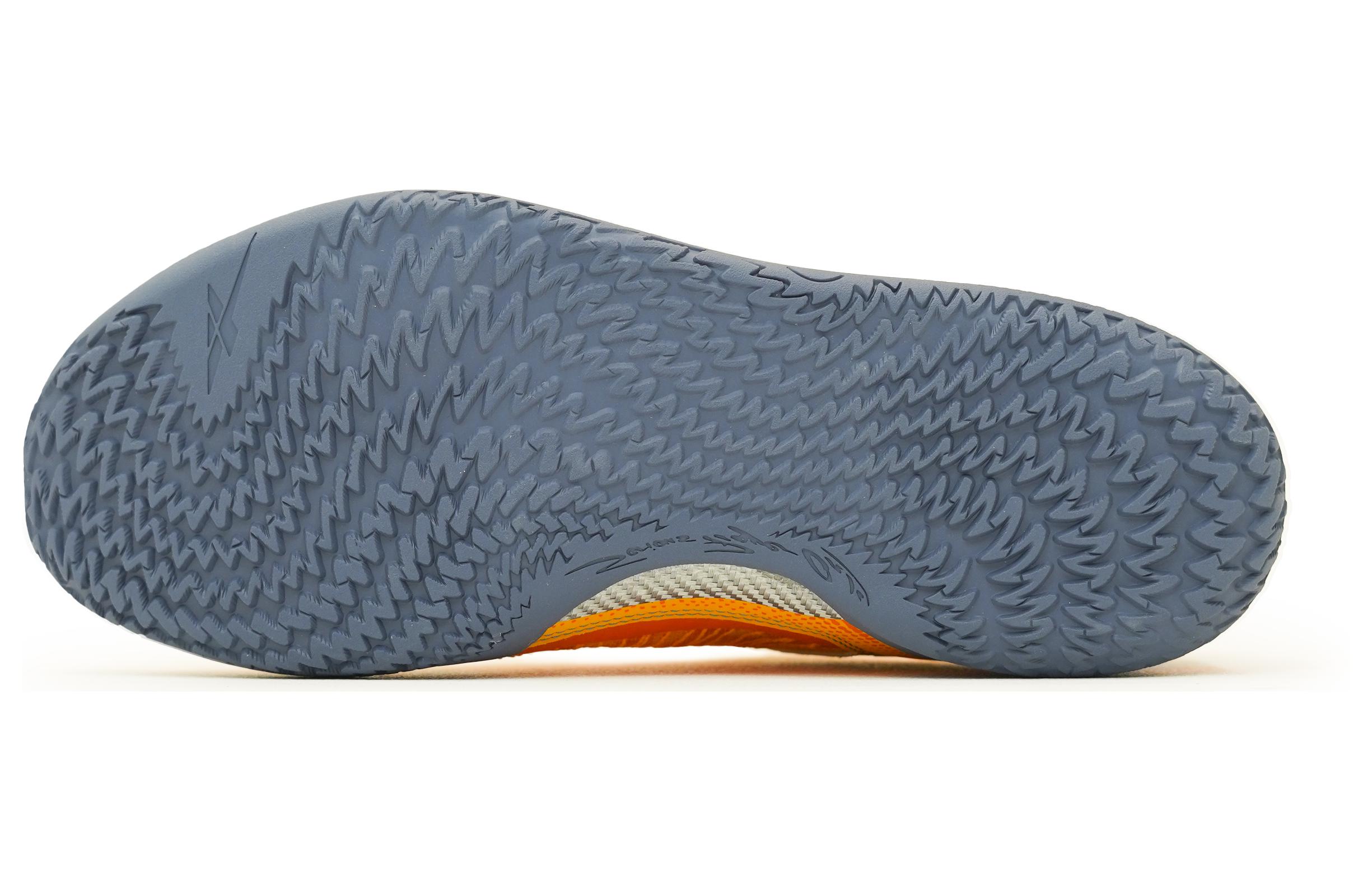 Serious Player Only Low top Basketball Shoes Men's Orange Blue