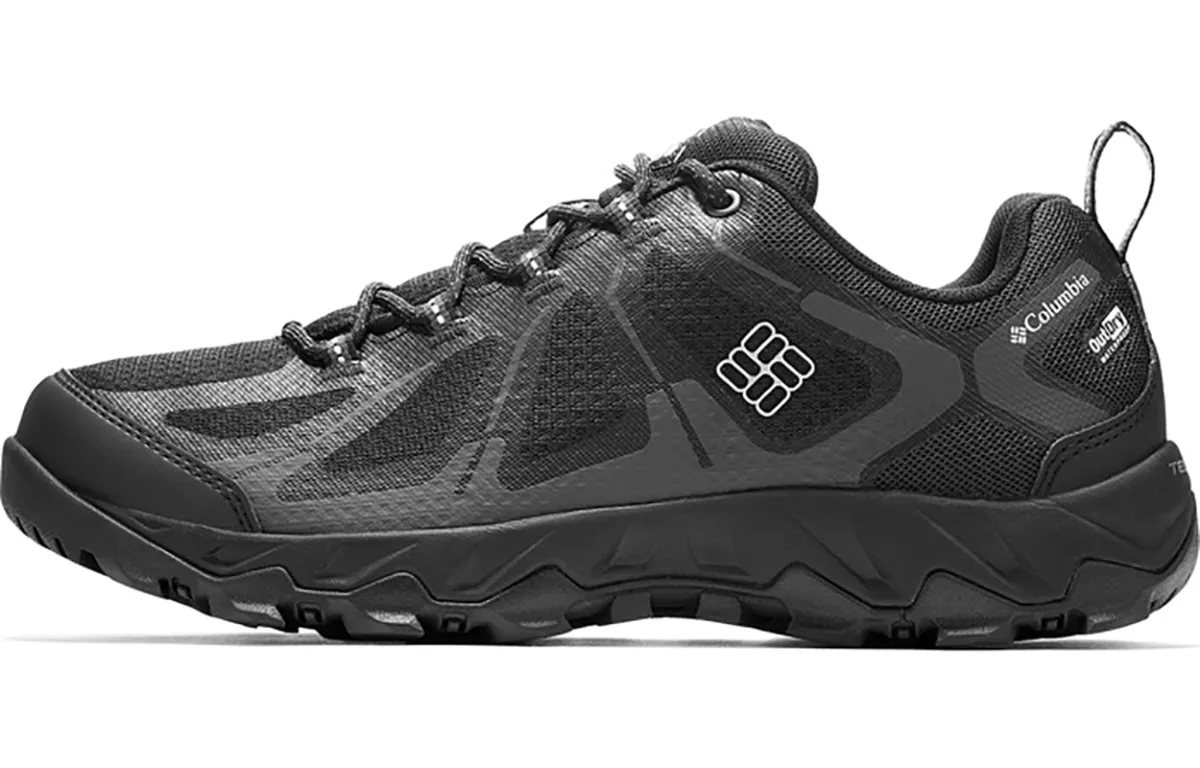 Columbia Fabric Cushioning Abrasion Resistant Waterproof Low top Hiking Shoes Men's