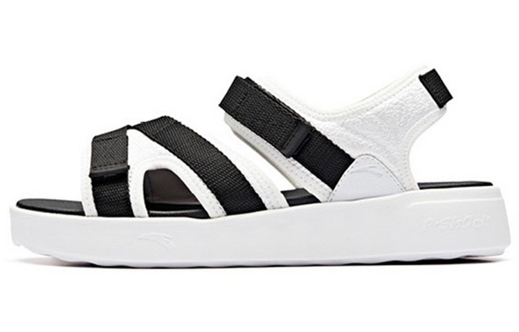 Anta Life Collection Beach Sandals Men's White Black