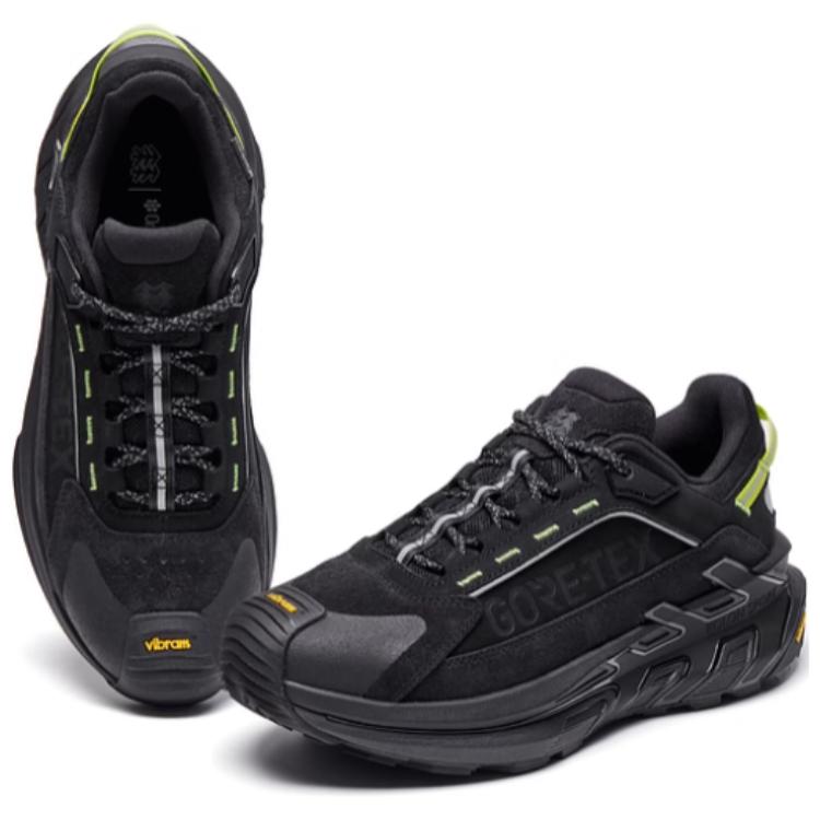 KOLON SPORT MOVE ALPHA Slip Resistant Abrasion Resistant Low top Hiking Shoes Unisex Black