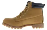 FILA Cow Leather Ankle Boots Men's Gray Yellow