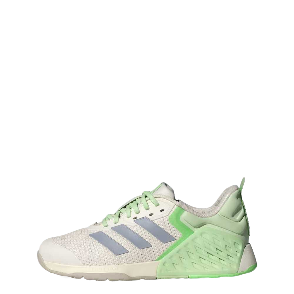 Dropset Wmns Adidas 3 ‘Halo Silver Semi Green Spark’