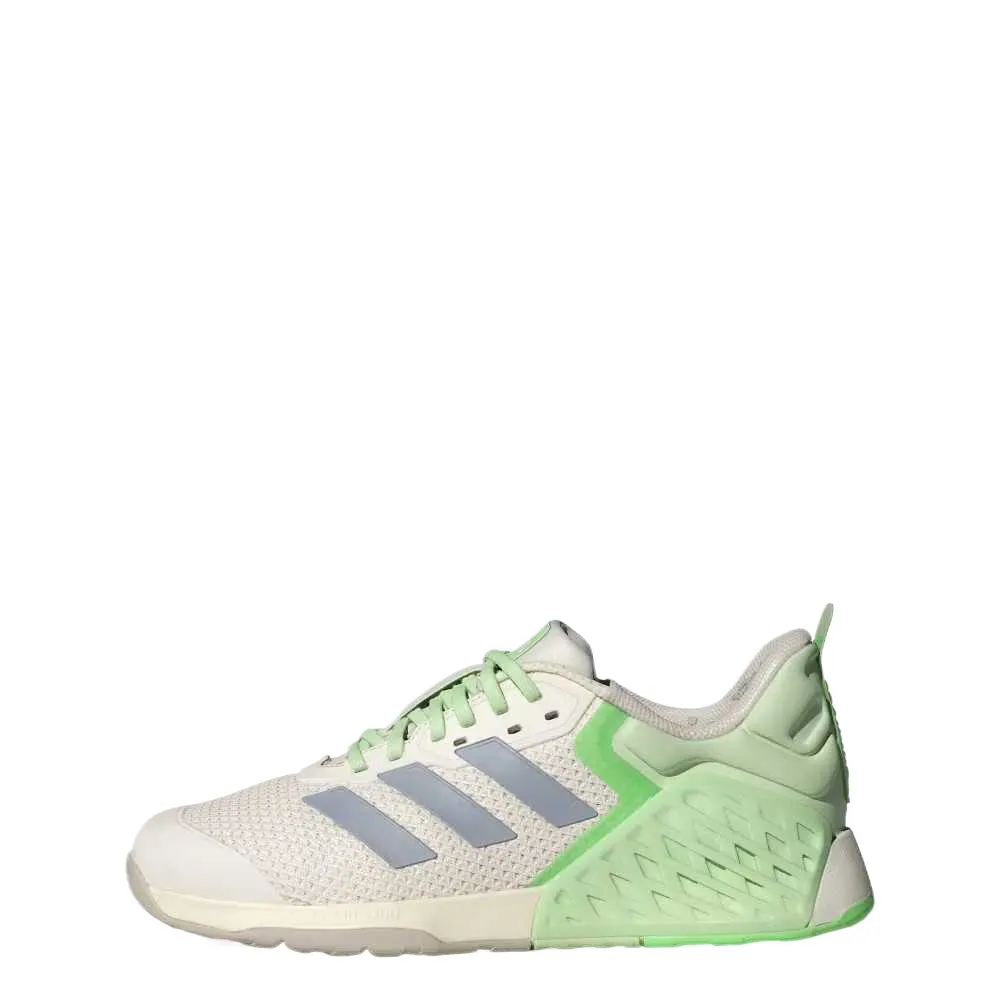 Dropset Wmns Adidas 3 'Halo Silver Semi Green Spark'