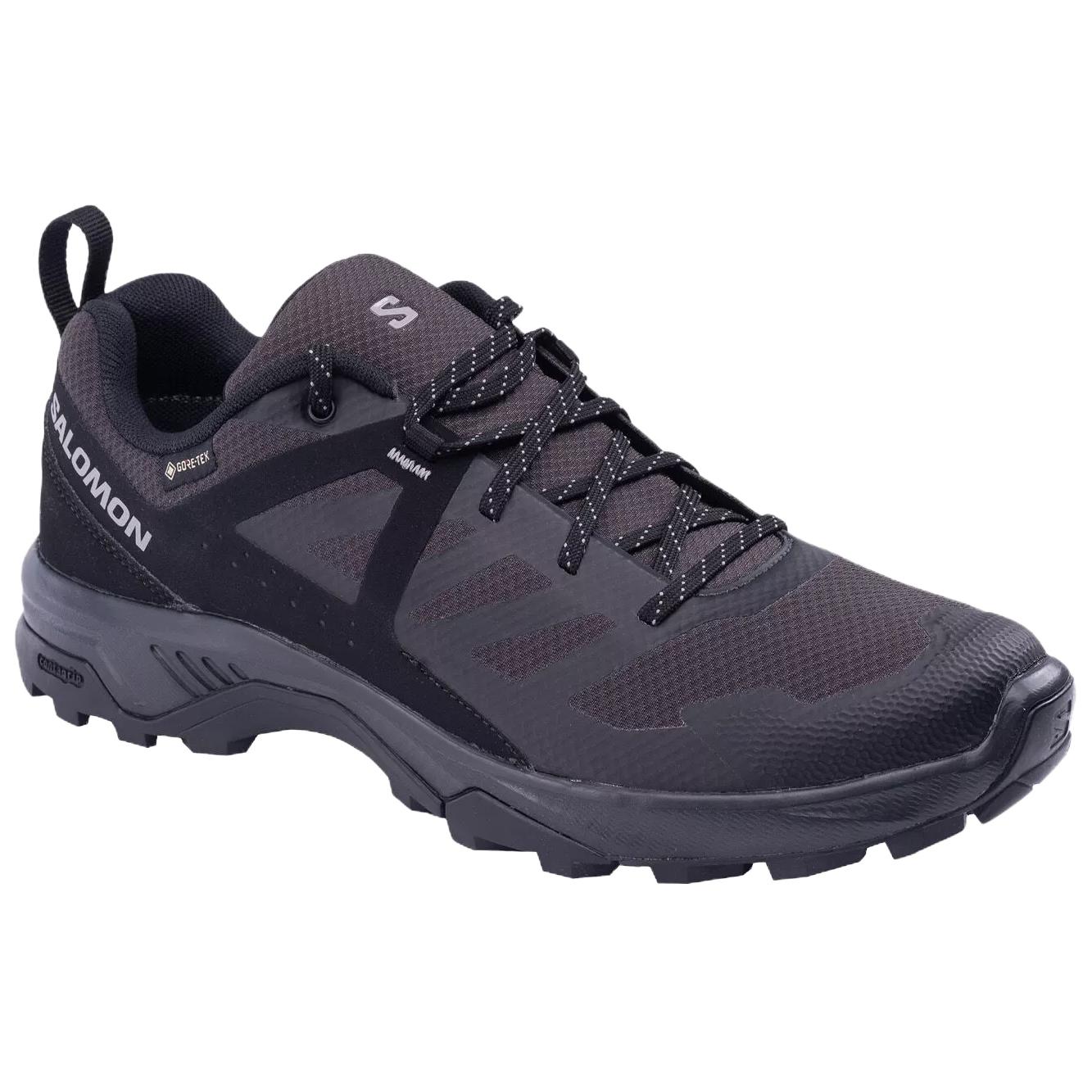 SALOMON EXEO Slip Resistant Abrasion Resistant Low top Hiking Shoes Men’s Gray Black