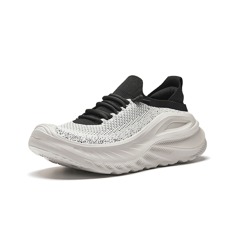 Anta Variety Training Collection Slip Resistant, Breathable, Lightweight Low top Training Shoes Men’s White Black