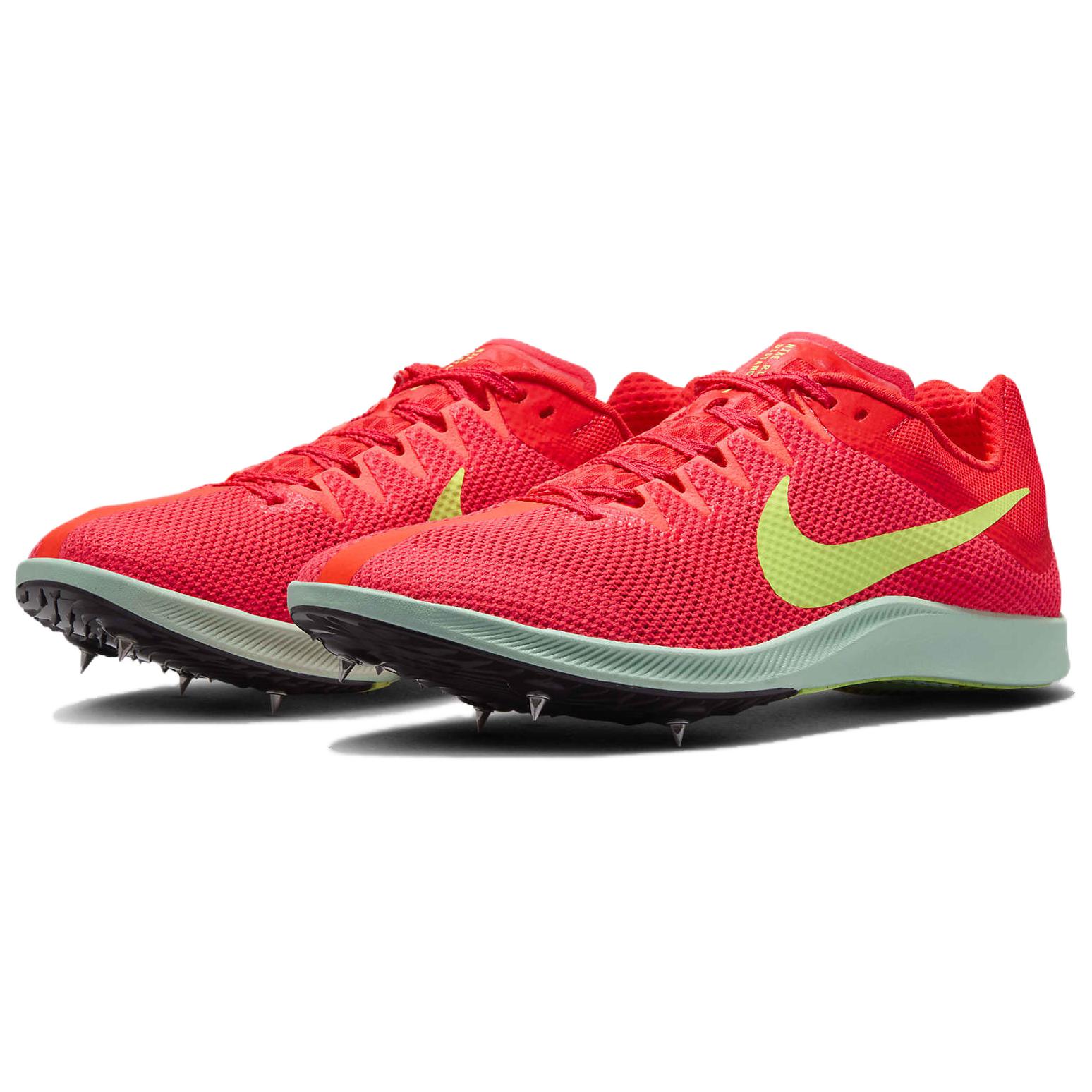 Nike Zoom Rival Distance Bright Crimson Barely Volt Lime Blast Washed Coral