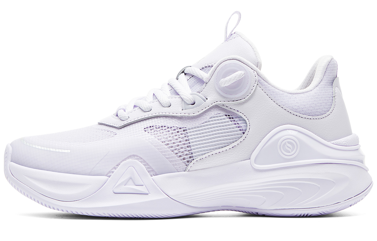 PEAK Lanying Basketball Shoes Women's Low Top Purple