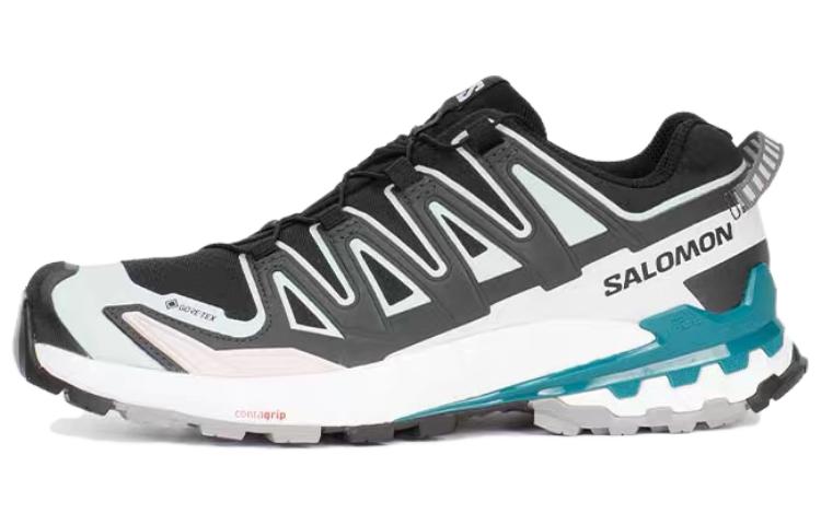 SALOMON Salomon XA Pro 3D V9 comfortable non-slip wear-resistant low-cut outdoor functional shoes women's black gray
