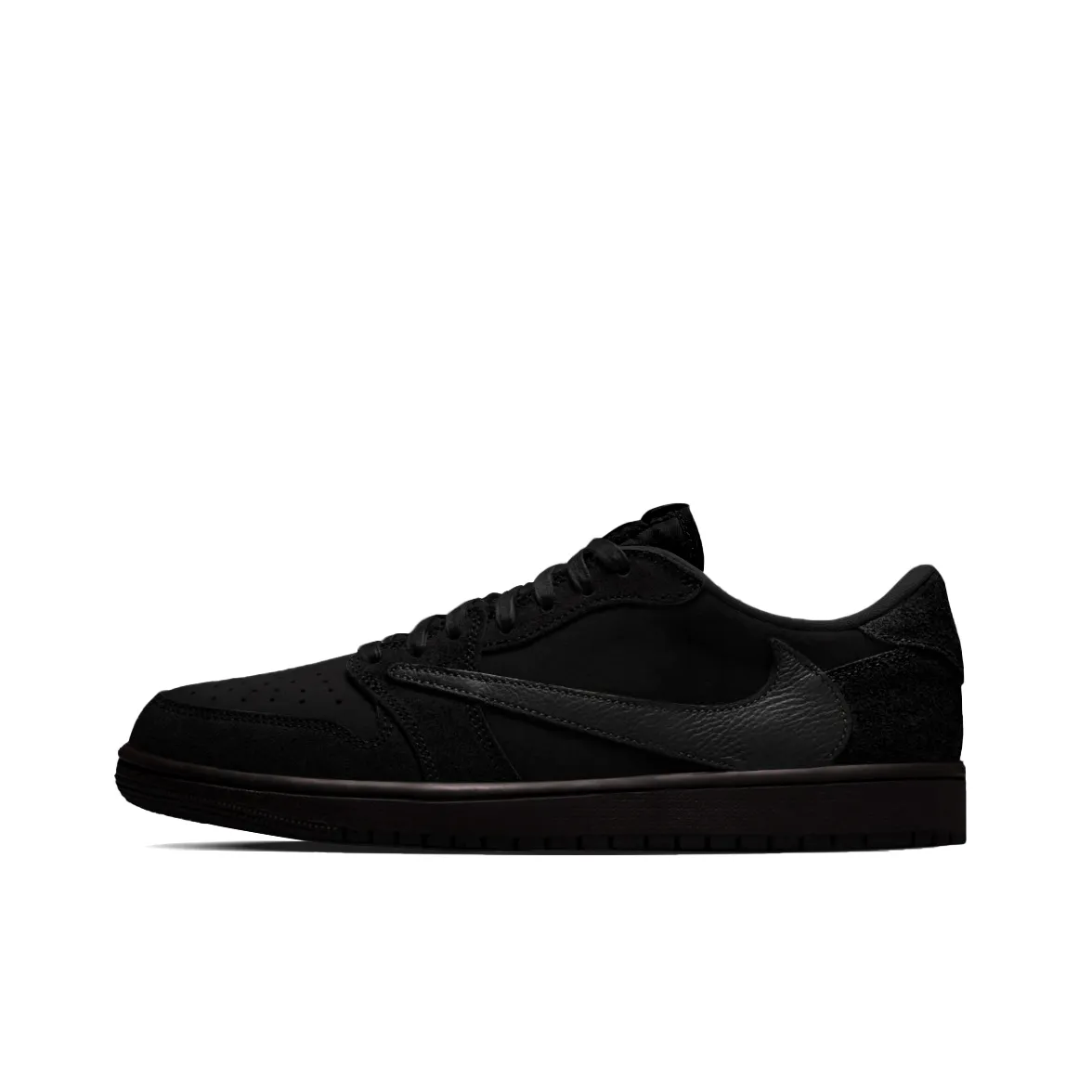 Travis Scott x Jordan Air Jordan 1 Fashion Trend Cushioning Slip Resistant Cushioning Slip Resistant Low top