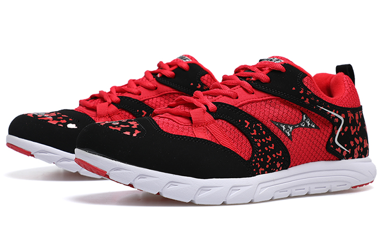 HEALTH 2288 Cushioning Slip Resistant Abrasion Resistant Low top Training Shoes Unisex Red Black