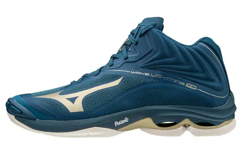 Mizuno Wave Lightning Z6 Textile, Synthetic Leather Volleyball Shoes Slip Resistant, Abrasion Resistant, Breathable