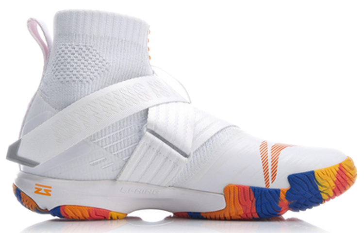 Li Ning Ranger 4 Generations PU Synthetic Leather Comfortable Cushioning Support High top