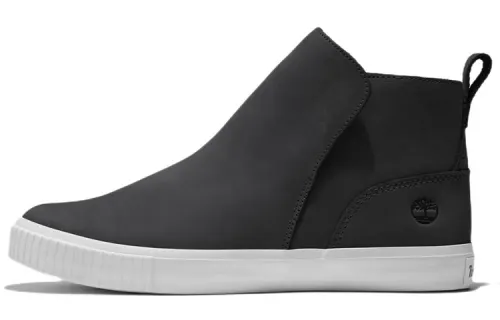 Timberland Skyla Bay Leather Ankle Length Chelsea Boots Women's Black